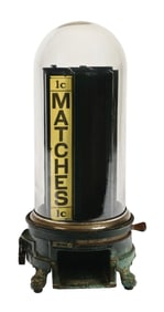 1¢ ADVANCE MACHINE CO. BOXED MATCH VENDING MACHINE