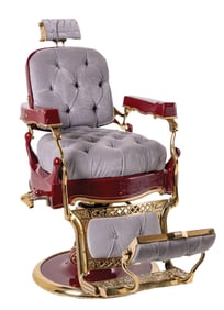 RESTORED KOKEN BARBER CHAIR