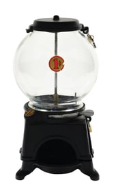 1¢ COLUMBUS MODEL D GUMBALL VENDING MACHINE