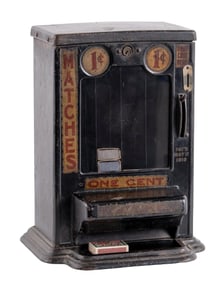 1¢ BOXED MATCHES VENDING MACHINE
