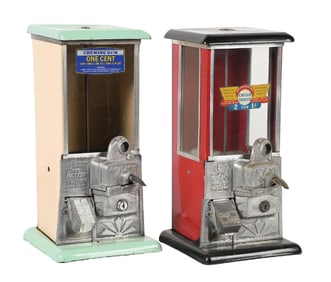 PAIR OF MASTER VENDING MACHINES