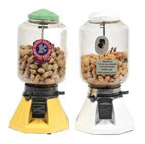 PAIR OF NORTHWESTERN MODEL 33 PEANUT MACHINES