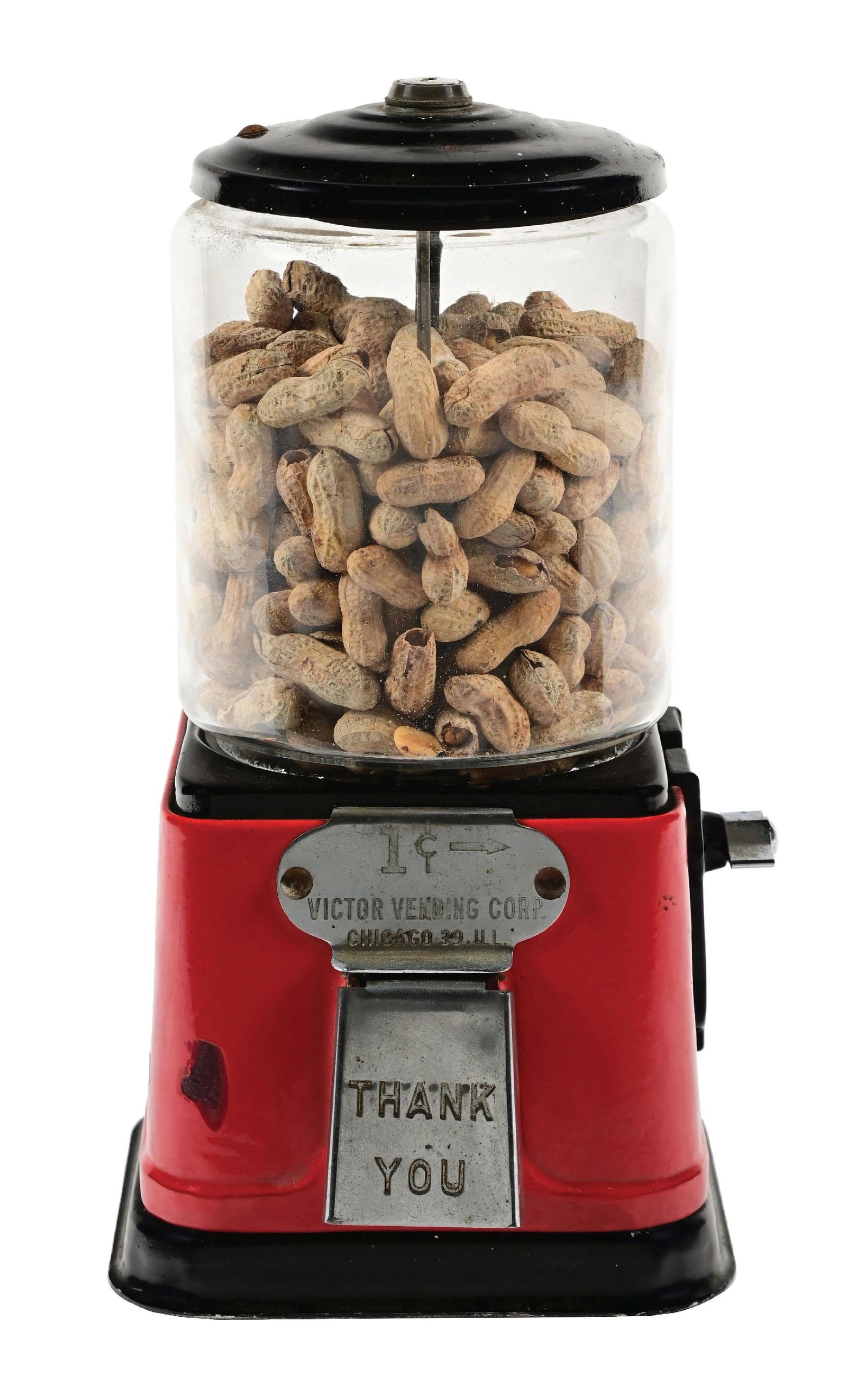 1¢ VICTOR MODEL K BULK VENDING MACHINE (1 of 4)