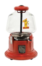 1¢ SEL-MOR CAST IRON PEANUT VENDING MACHINE