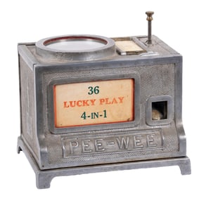 5¢ MONARCH MFG. "PEE-WEE" DICE TRADE STIMULATOR