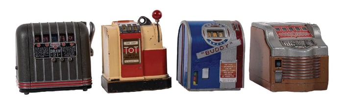 COLLECTION OF 4 DEMURE-SIZED TRADE STIMULATORS