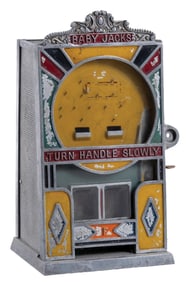 1¢ FIELD MFG. "BABY JACKS" COIN FLIP POCKET TRADE STIMULATOR