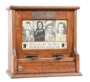 1¢ ESCO COUNTERTOP CARD VENDING MACHINE