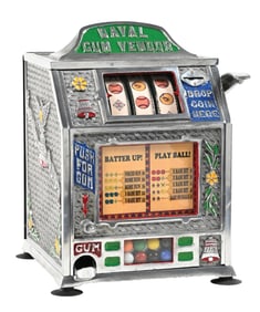 1¢ DAVAL GUM VENDOR TRADE STIMULATOR