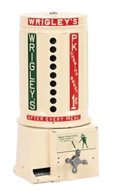1¢ WRIGLEY'S VENDING MACHINE BY HOFF VENDING CORP.