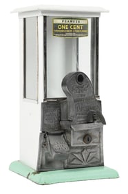 1¢ MASTER GOOSENECK PEANUT VENDING MACHINE