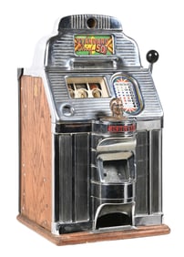 50¢ JENNINGS STANDARD CHIEF SLOT MACHINE