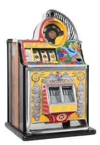 5¢ WATLING ROL-A-TOP BIRD OF PARADISE SLOT MACHINE