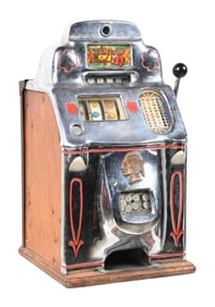 5¢ O.D. JENNINGS "STANDARD CHIEF" SLOT MACHINE