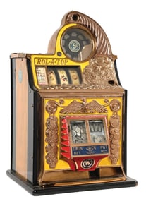 5¢ WATLING ROL-A-TOP TWIN JACKPOT SLOT MACHINE