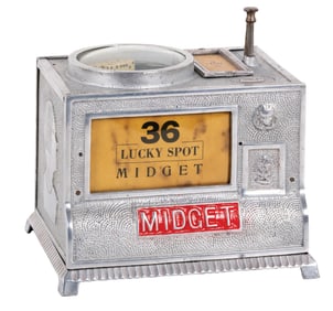 5¢ CHAS FEY MIDGET DICE TRADE STIMULATOR