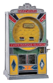 1¢ FIELD MFG. "BABY JACKS" COIN FLIP POCKET TRADE STIMULATOR