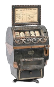 5¢ MILLS NOVELTY CO. #6 JUMBO SUCCESS COUNTERTOP POKER TRADE STIMULATOR