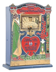 1¢ MILLS NOVELTY THE WIZARD FORTUNE TELLER TRADE STIMULATOR