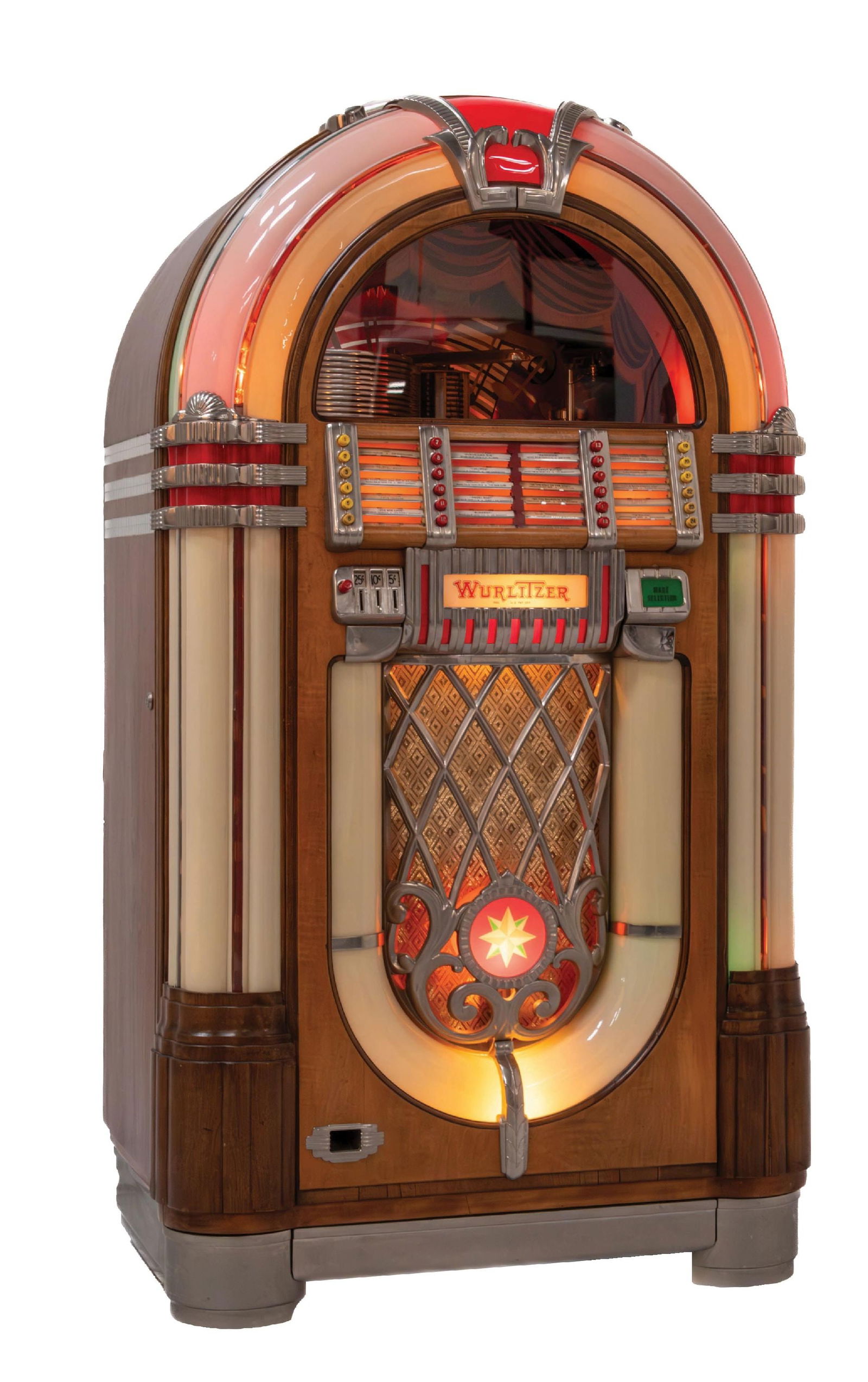 Wurlitzer 1100 Jukebox, 1948 Wurlitzer 1100 Jukebox, 1948