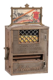 5¢ NATIONAL PENCIL VENDING MACHINE