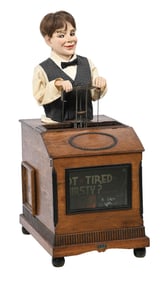 AUTOMATIC ADVERTISING AUTOMATON WITH REPLICA ADVERTISING SIGNS