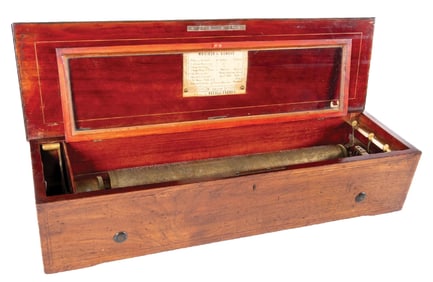 NICOLE FRERES 17 - 1/2" CYLINDER MUSIC BOX