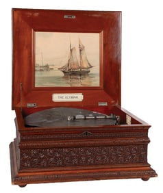 THE OLYMPIA DISC MUSIC BOX