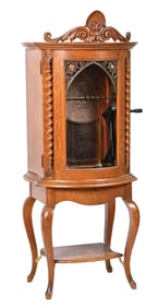 REGINA STYLE 35 AUTO CHANGER DISC MUSIC BOX SERIAL NO. 50213