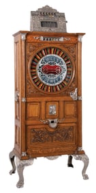 5¢ MILLS DEWEY UPRIGHT SLOT MACHINE