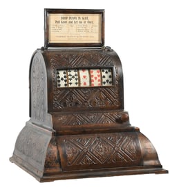 1¢ TIBBIL'S MANUFACTURING CO. POKER TRADE STIMULATOR