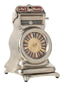 5¢ BRYANT PATTERN AND NOVELTY CO. "WASP" COUNTER WHEEL TRADE STIMULATOR