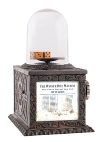 1¢ CAILLE "WINNERS DICE" CIGAR TRADE STIMULATOR