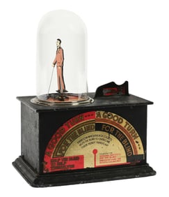 GOOD TURN FOR THE BLIND FORTUNE TELLER DONATION BOX TRADE STIMULATOR