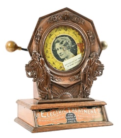 MILLS IMPERIAL SHOCKER COIN OP MACHINE.