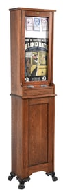 5¢ EXHIBIT SUPPLY "BLIND DATE" CARD VENDING ARCADE MACHINE