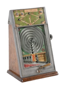 1¢ KEENEY & SONS MFG. WORLD CHAMPIONSHIP MINIATURE BASEBALL COUNTER GAME