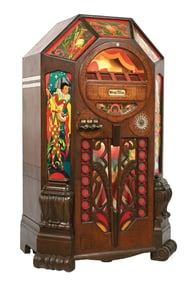 MULTI-COIN WURLITZER MODEL 42 "VICTORY" CONVERSION JUKEBOX