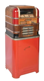 5¢ WURLITZER MODEL 61 JUKEBOX W/ RECORDS