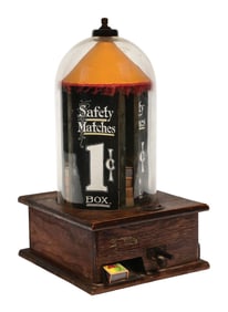 1¢ IDEAL SAFETY MATCH VENDING MACHINE