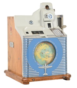 5¢ MILLS QT DIAL SLOT MACHINE W/ SIDE VENDOR