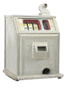 1¢ WATLING BLUE SEAL JACKPOT SLOT MACHINE