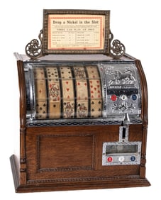 5¢ MILLS NOVELTY CO. "JOCKEY" TRADE STIMULATOR