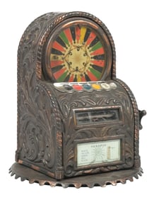 5¢ CAILLE BROS. BUSY BEE TRADE STIMULATOR IN THE SHIPPING CRATE