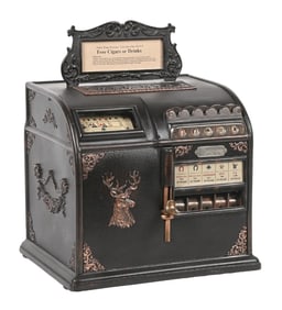 5¢ PAPUA & HOCHRIEM "THE ELK" CHECK PAY TRADE STIMULATOR