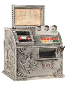 MILLS NOVELTY CAST IRON "THE ELK" TRADE STIMULATOR