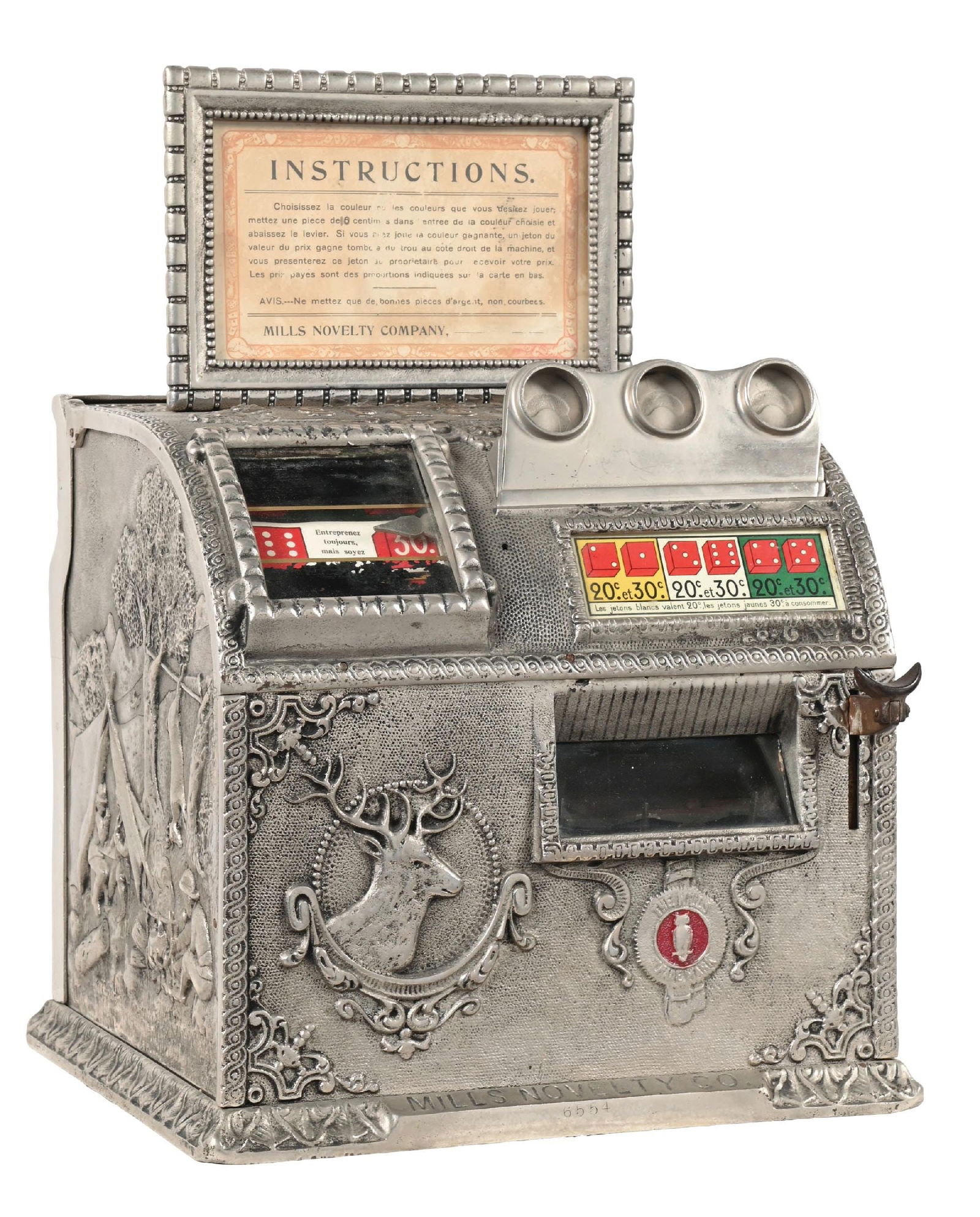 MILLS NOVELTY CAST IRON "THE ELK" TRADE STIMULATOR (1 of 8)