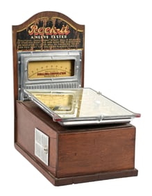 1¢ "ROCK-IT" A NERVE TESTER ARCADE GAME