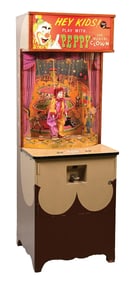 10¢ PEPPY "THE MUSICAL CLOWN" ARCADE AMUSEMENT