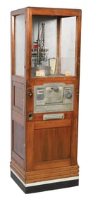 10¢ EXHIBIT SUPPLY CO. NOVELTY MERCHANTMAN CRANE MACHINE
